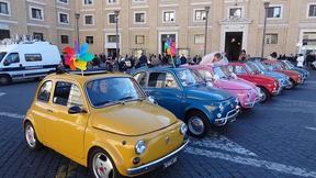noleggio Fiat 500 matrimonio Roma